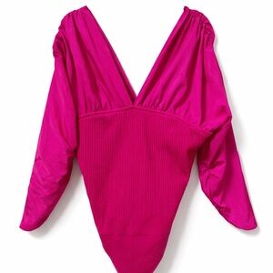 Express Fuchsia Bodysuit